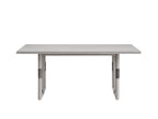 Marta 7 Piece Dining Room Set with Rectangular Table - Natural