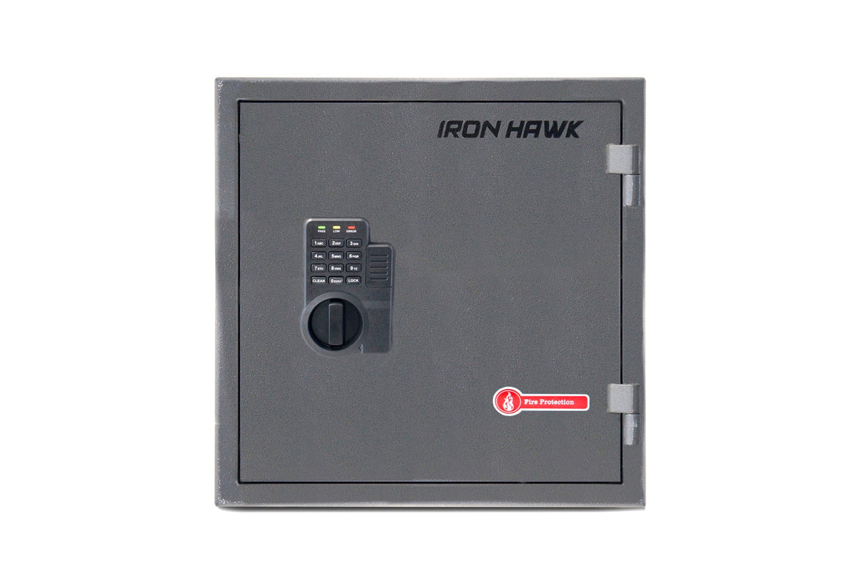 Durable Construction Office Safe with Steel Body - Dark Gray