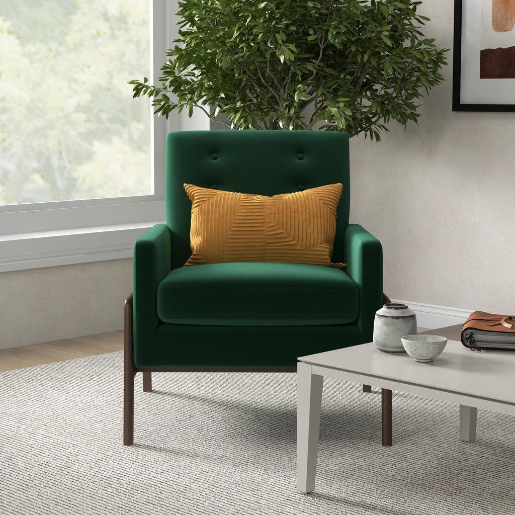 Cole Solid Wood Lounge Chair