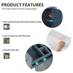 Ceramic Sink Vanity Combo with 3 Drawers and Soft Closing Doors - 30"