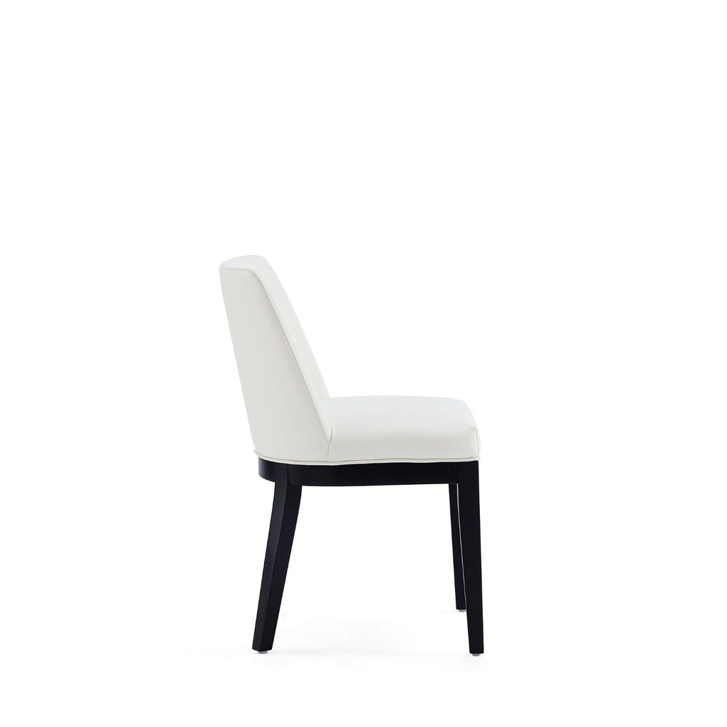 Upholstered Dining Chair Set with Solid Beech Wood Frame - Multiple Colors