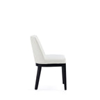 Upholstered Dining Chair Set with Solid Beech Wood Frame - Multiple Colors