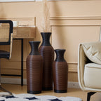 Classic And Neat Floor Vase with High Independent Stand - Multiple Colors