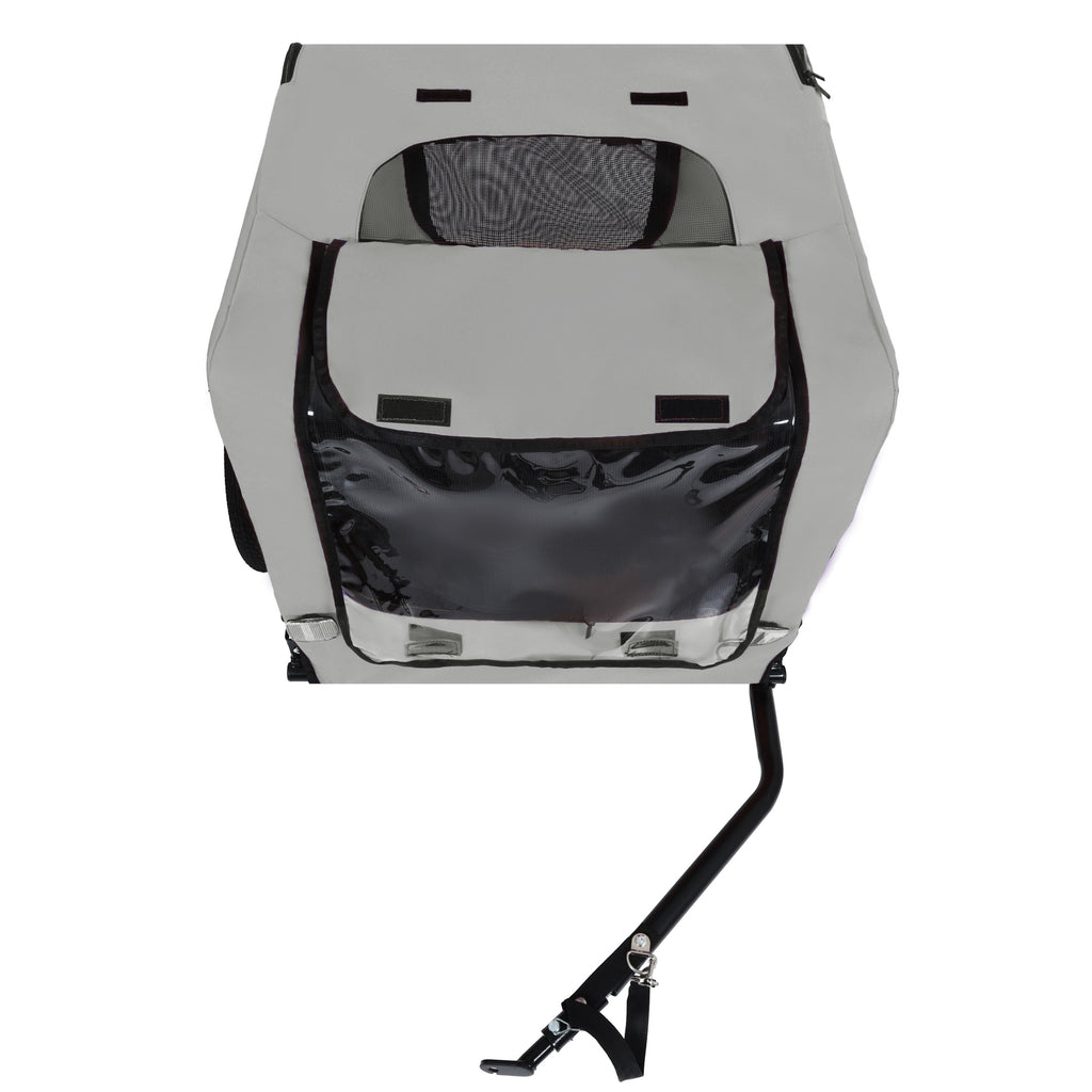 Outdoor Heavy Duty Collapsible Pet Bike Trailer