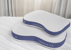 Balance Cuddle Curve 3.X Air-Mesh Pillow with Dri-Tec Moisture-Wicking - White