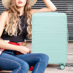 3 Pieces Set Spinner Wheel Luggage With Combination Lock