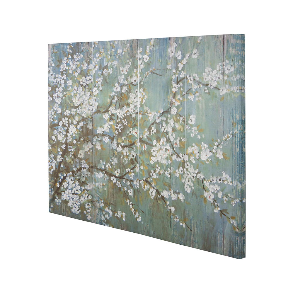 Saison Cherry Blossom Canvas Print - Wall Decor for Living Room