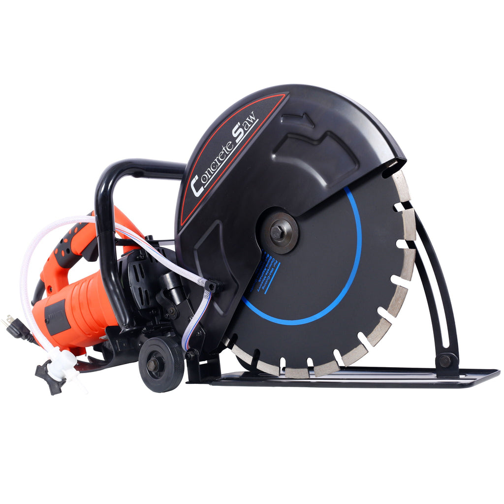 Electric 14" Cut Off Saw with Wet/Dry Functionality – Black