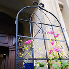 Metal Garden Rustproof Trellis for Climbing Plants – Outdoor Flower Support
