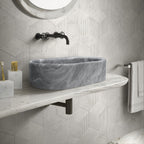 Semi Polished Bathroom Vessel Sink