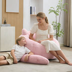 Cat Shaped Bean Bag Sofa with Long Tail - Faux Fur
