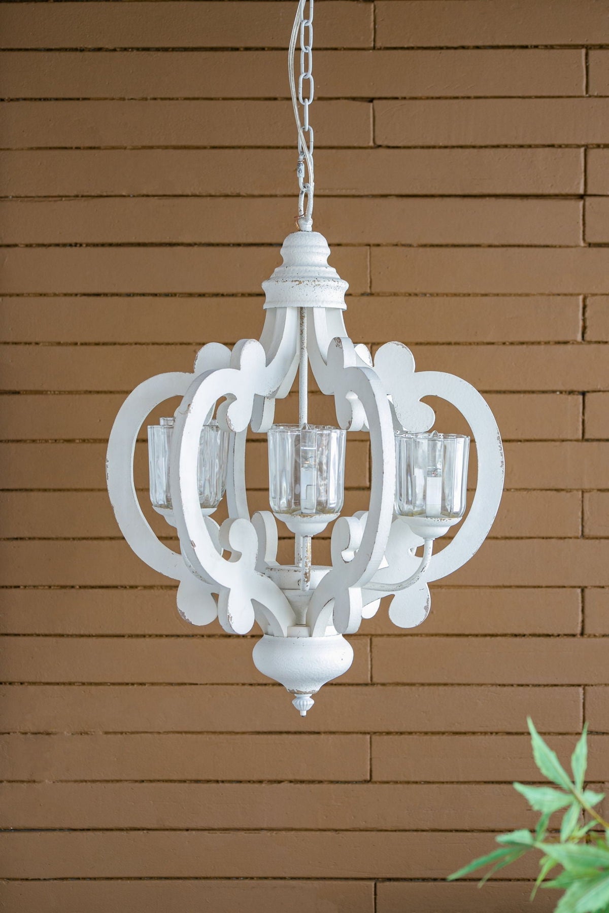 Farmhouse Chandelier with Adjustable Chain - Multiple Colors