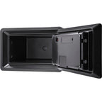 0.54 Cubic Ft Keypad Fireproof Security Safe with Electronic Keypad - Black