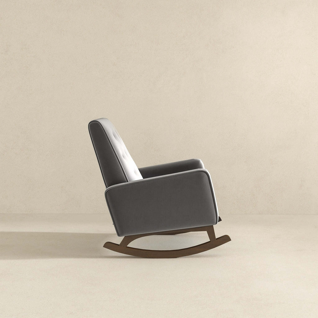 Demetrius Solid Wood Rocking Chair - Multiple Colors