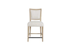 Counter Height Stools with Upholstered Seat - Sand (Set of 2)