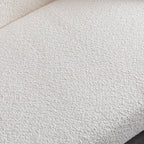 Minimalist Curved Sofa, 3 Seater