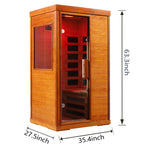 Infrared Indoor Dry Sauna Room