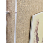 European Cities Watercolor Framed Prints with MDF & Acrylic Frame - Brown