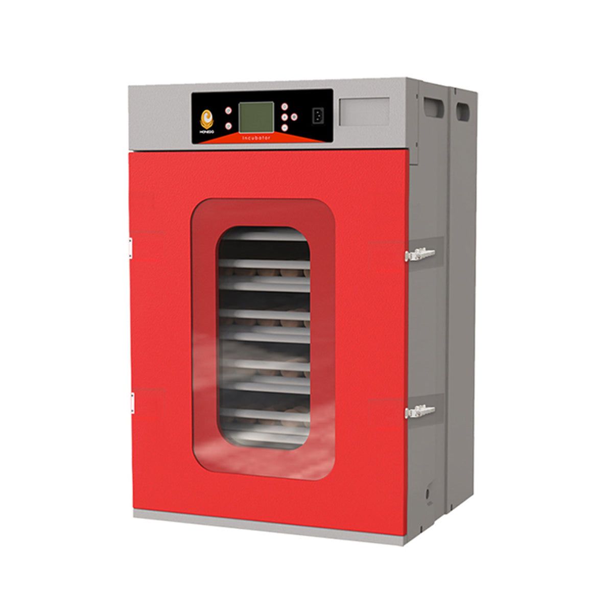 400-Egg Commercial Cabinet Incubator with Digital Controls - Red