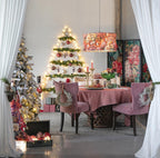 Red Glass Christmas Tree Ornaments with Elegant Finish - Sets Available