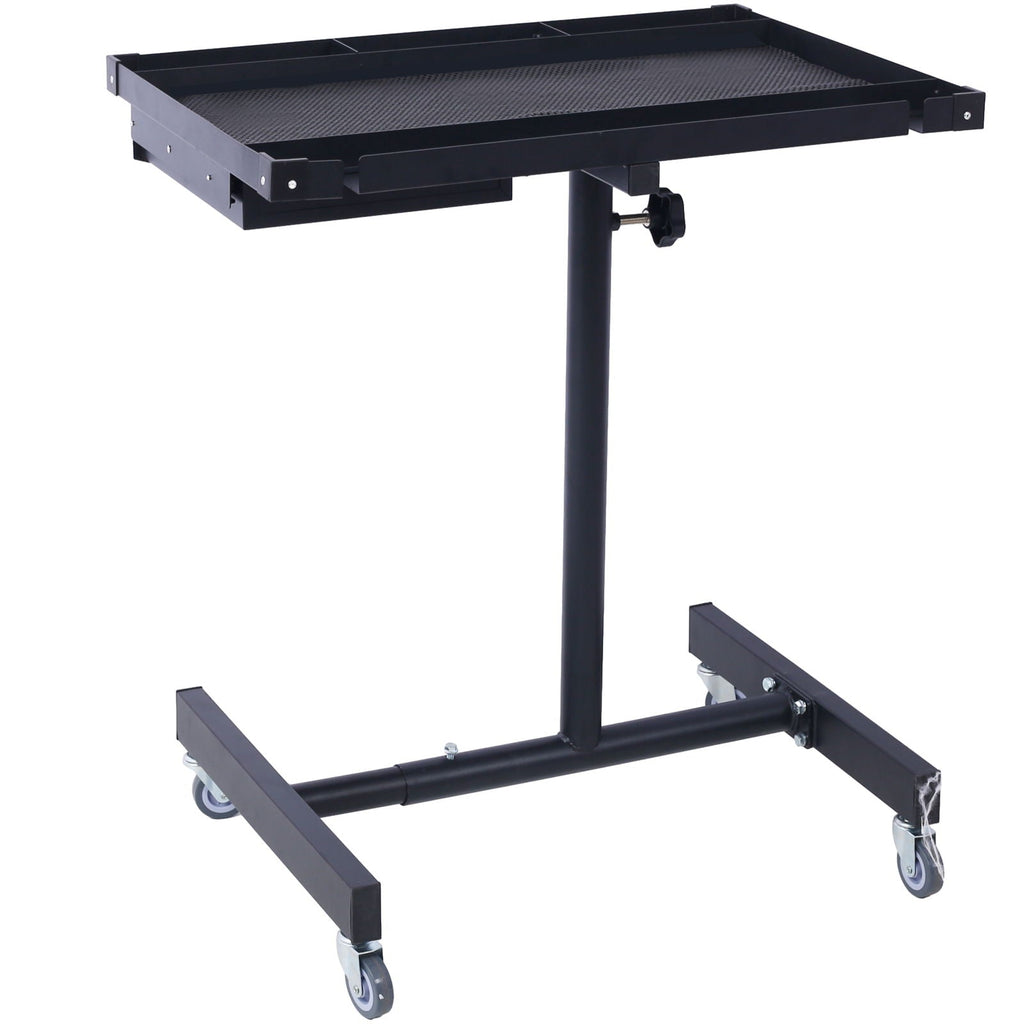 Adjustable Tear Down Work Table With Drawer