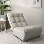 Reclining Japanese Chair with Adjustable Back - Fabric