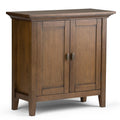 Handcrafted Low Storage Cabinet with Adjustable Shelves - Multiple Colors