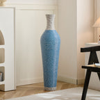 Classic And Neat Floor Vase with High Independent Stand - Multiple Colors