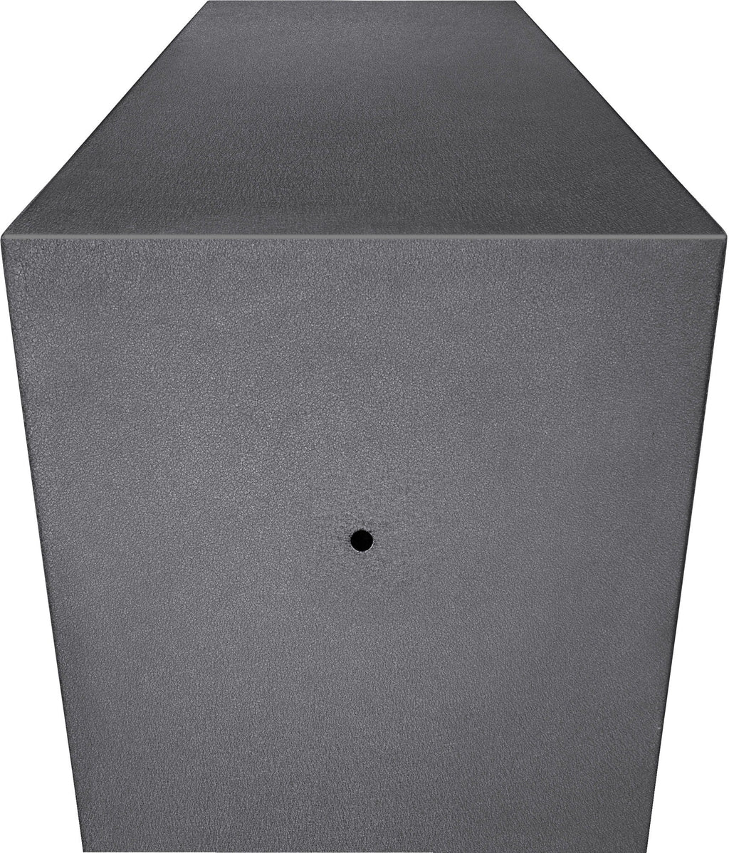 2.02 cu ft Biometric Keypad Fire Resistant Safe with Fingerprint Access - Black