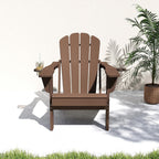 Adjustable HDPE Adirondack Chair with Personalized Comfort - White