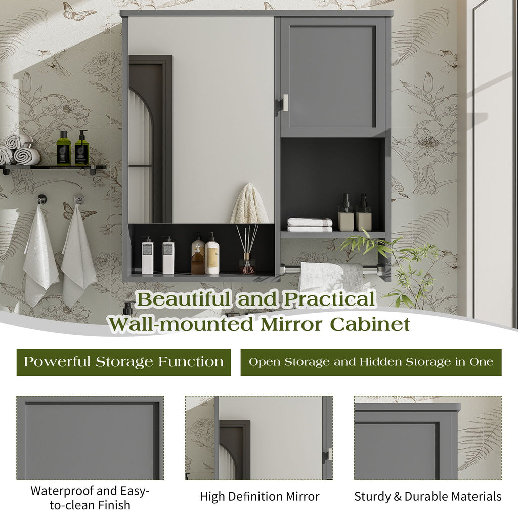 Modern Wall Mounted Bathroom Medicine Cabinet