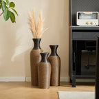Classic And Neat Floor Vase with High Independent Stand - Multiple Colors
