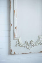 Large Wooden Rectangle Hanging Panels - Set of 3, White