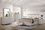 6 Drawer Dresser with Ample Storage - White or Gray