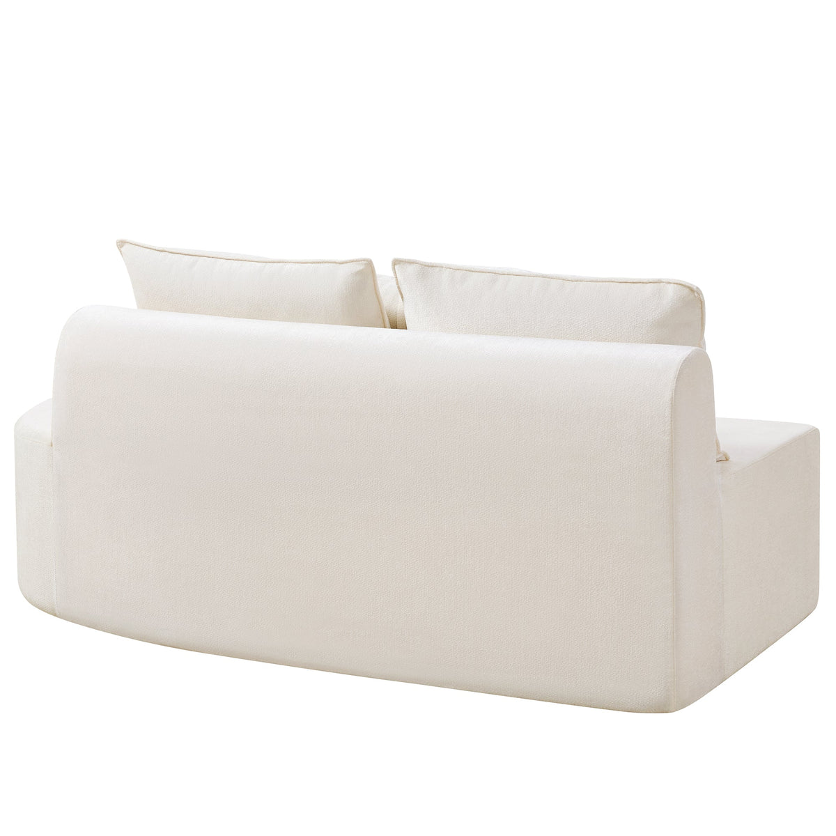 Modern Curved Modular Sectional Sofa with Modular Design - 138.6" Wide
