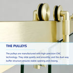 Frameless Double Sliding Shower Door