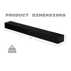 Floating Fireplace Mantel Shelf with Invisible Wall Mount - Multiple Colors