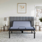 Adjustable Bed Base with Full-Range Positions - Dark Gray