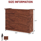 Mono Reception Desk with Sturdy MDF Construction - White