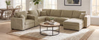 5-Seat Modular Sectional Sofa Couch