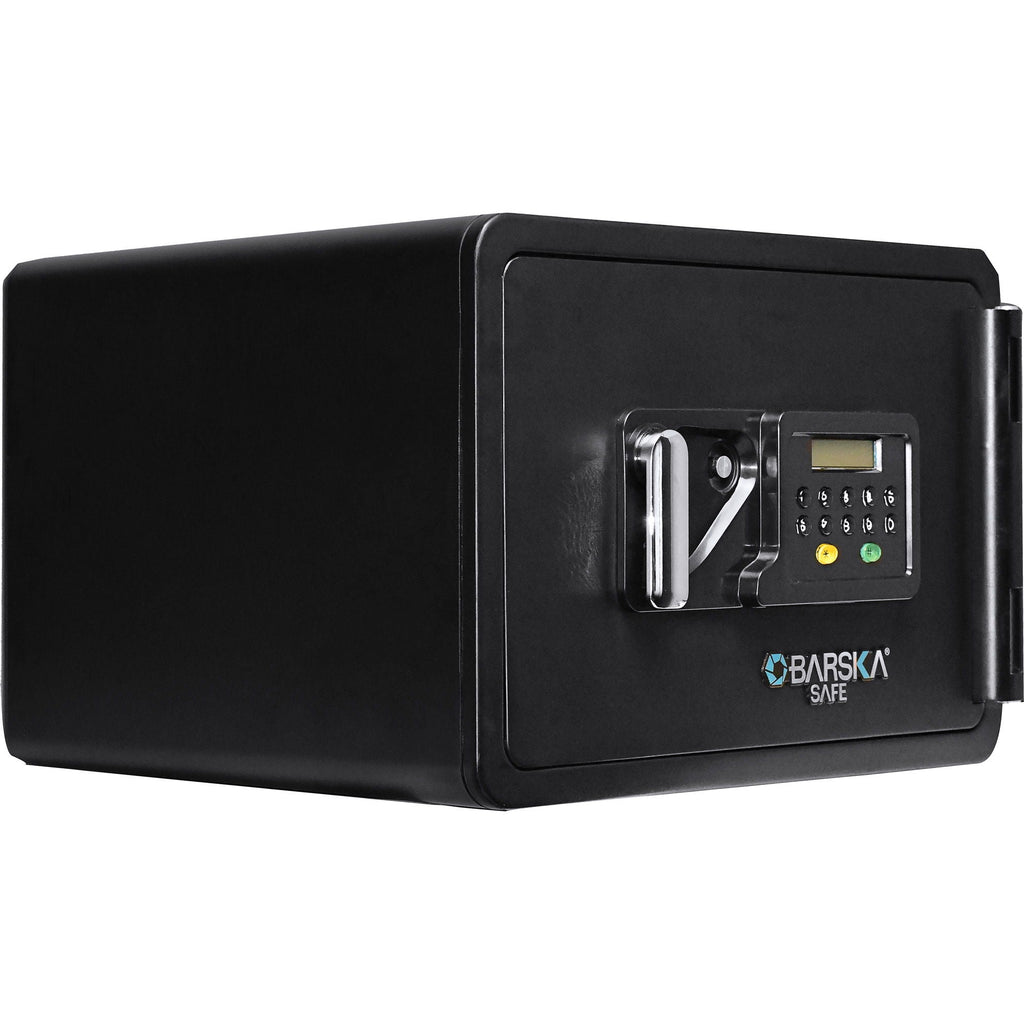 0.54 Cubic Ft Keypad Fireproof Security Safe with Electronic Keypad - Black