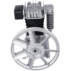 Piston 3Hp Air Compressor Head Pump with 2.2Kw Power - Silver