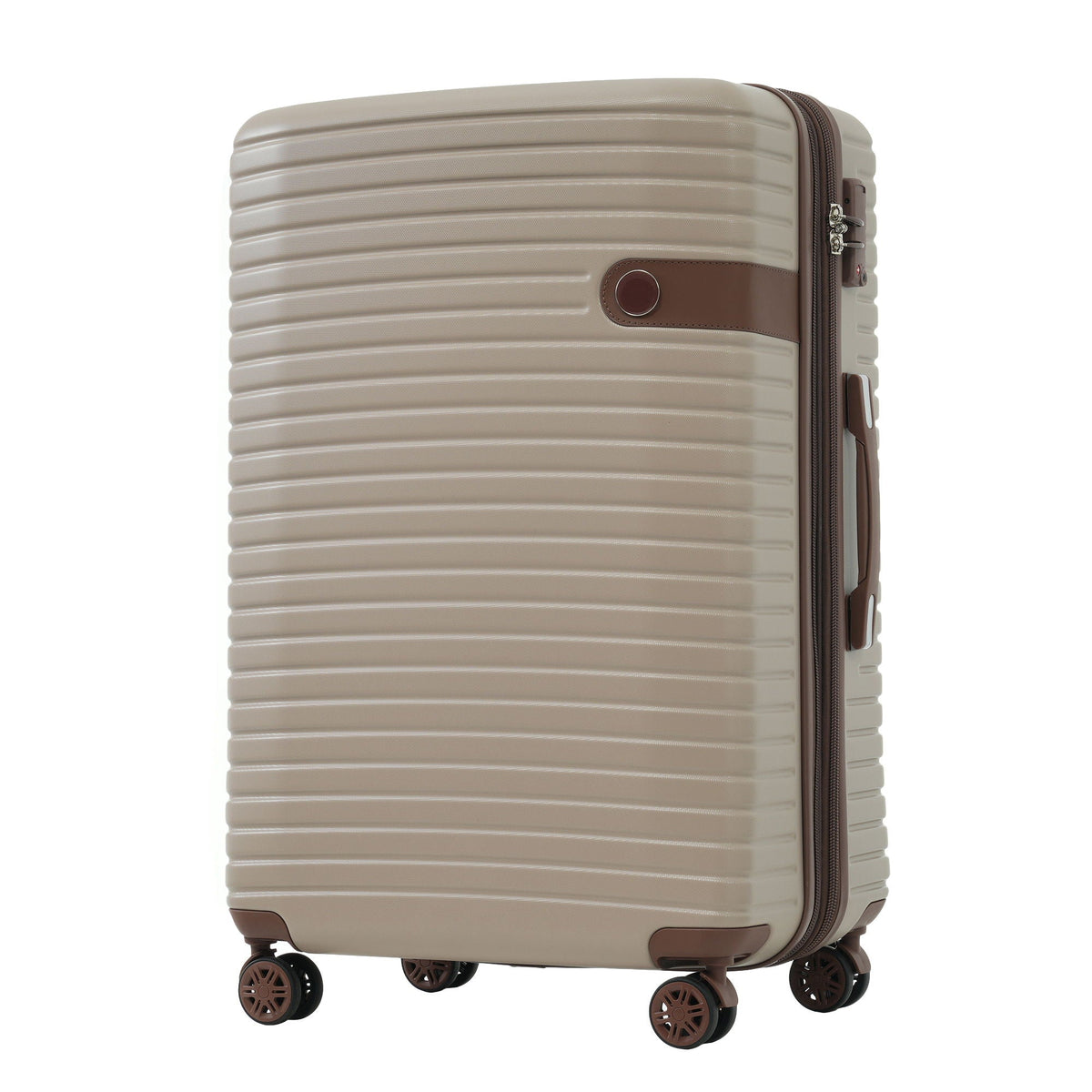 4 Piece Hard Shell Luggage Set with Spinner Wheels - Multiple Colors