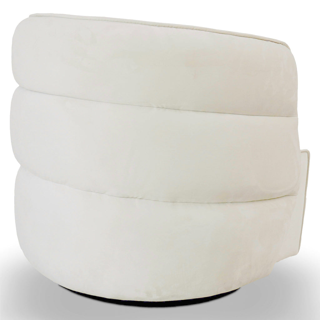Walden Stylish Swivel Chair with Integrated Armrests - Multiple Colors