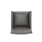 Square Armchair with Upholstered Seat - Available in Multiple Colors