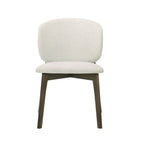 Gray & Walnut Side Chair Set with Cushion - Set of 2