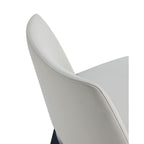 Upholstered Dining Chair Set with Solid Beech Frame - Dark Gray or Gray