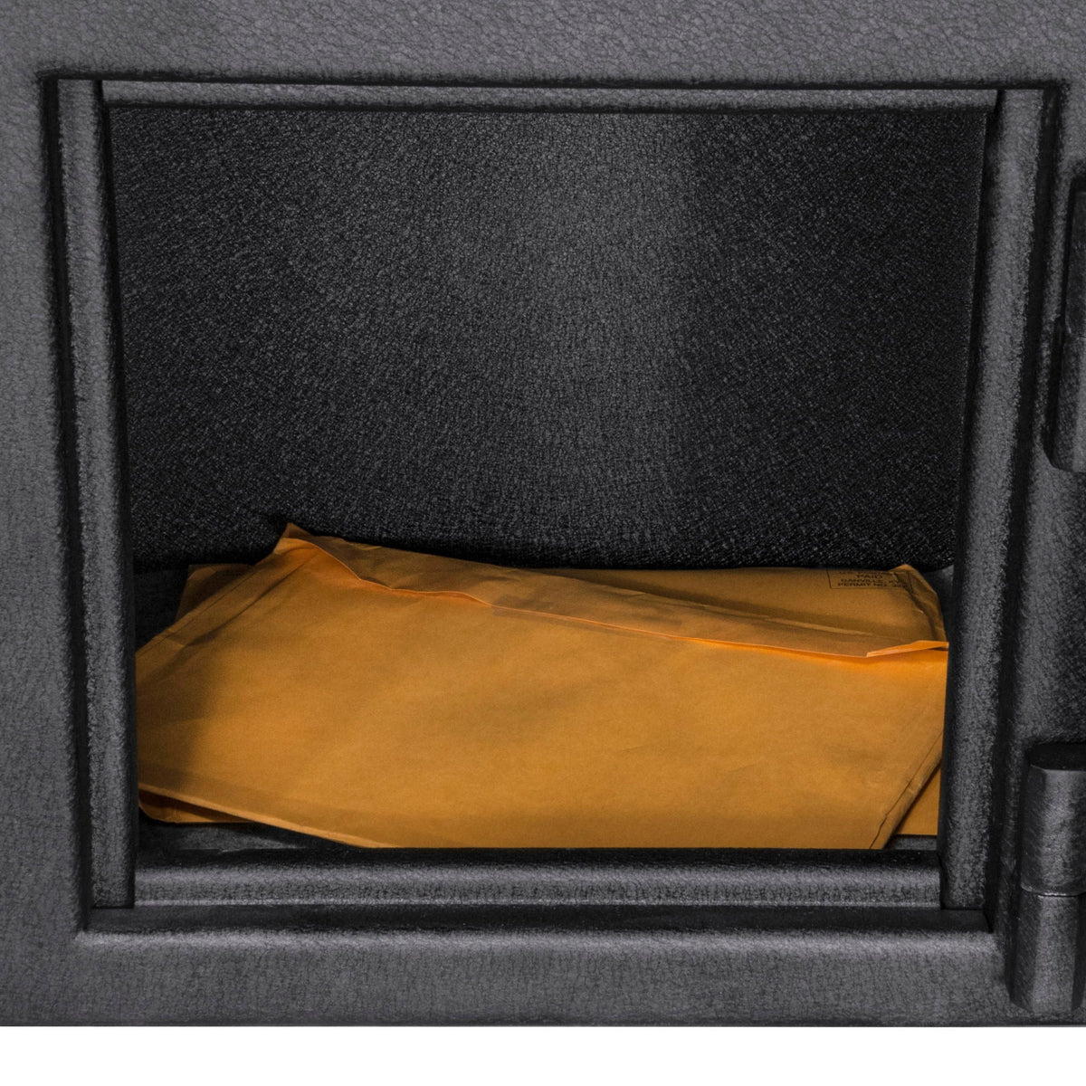 Solid Steel Keypad Depository Safe with Digital Access - Black