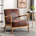 Mid-Century Modern Accent Chair with Cushioning - Multiple Colors