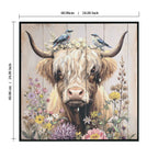 Highland Cow Wall Decor